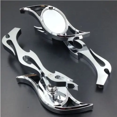 Мини зеркала заднего вида для мотоцикла Chrome Harley Dyna Electra Glide мягкий Толстый мальчик