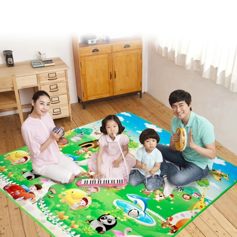 Tappetino da gioco strisciante per bambini di spessore 0.5cm tappeto educativo per giochi di alfabeto per bambini Puzzle attività tappeto da palestra schiuma Eva giocattoli da gioco per bambini