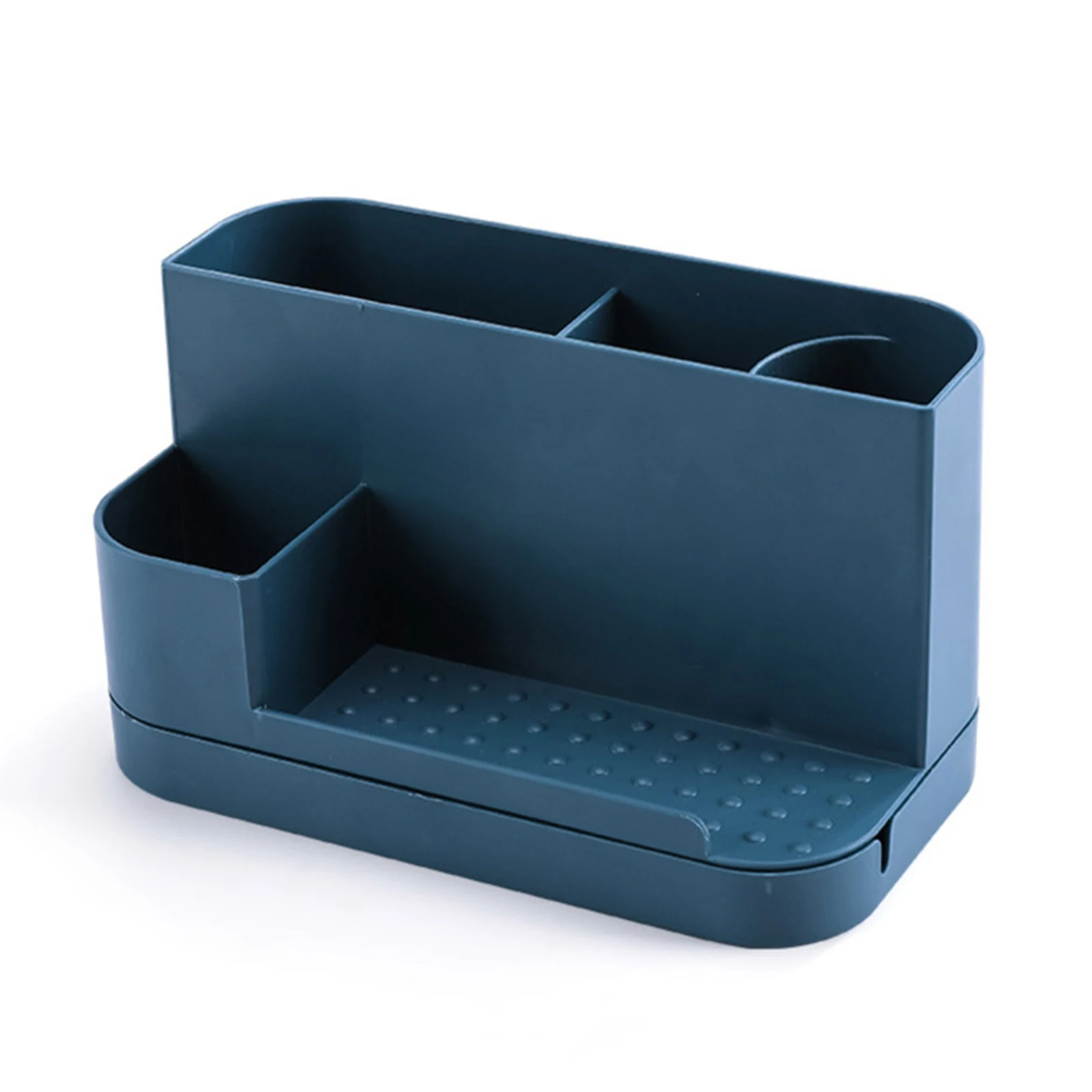 

Вращающаяся настольная полка органайзер для макияжа многоцелевой стеллаж для хранения косметических ручек с дистанционным управлением оф...