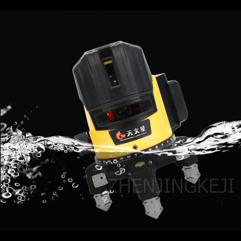 Зеленый светильник лазерный уровень 2 линии измеритель уровня воды высокая