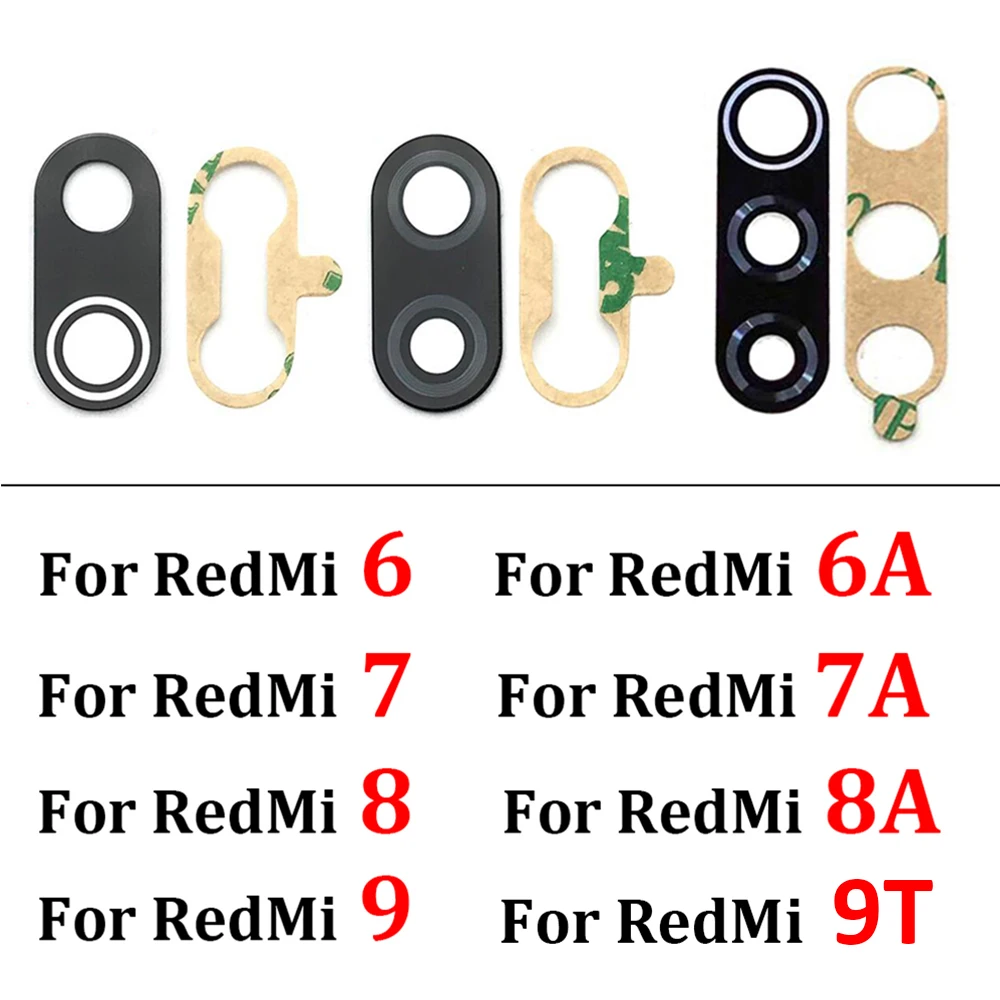 Новые Стеклянные детали для Redmi 6 7 8 6A 7A 8A 9 9C 9A 9T 10 2 шт. | Мобильные телефоны и