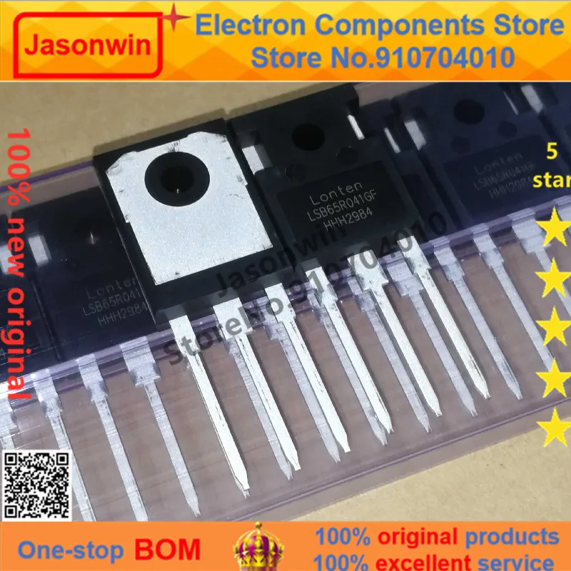 100% nuevo 50 unids/lote оригинальный MOSFET LSB65R041GF 650V78A N канал TO 247 транзистор|Интегральные