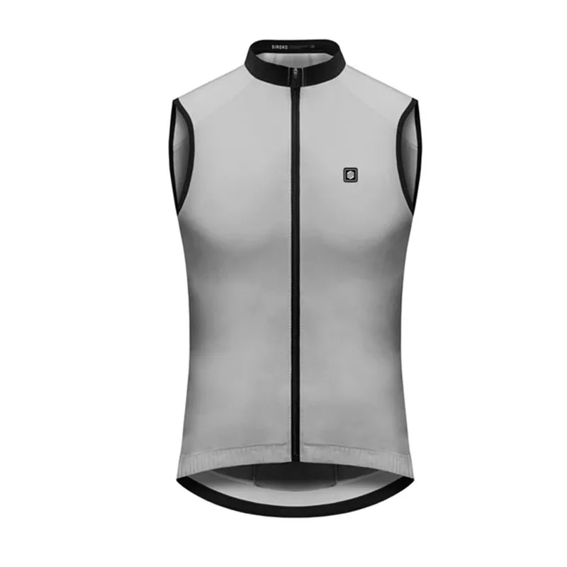 

Велосипедная рубашка Siroko Мужская горная рубашка без рукавов легкая ветрозащитная Водонепроницаемая сетчатая жилетка
