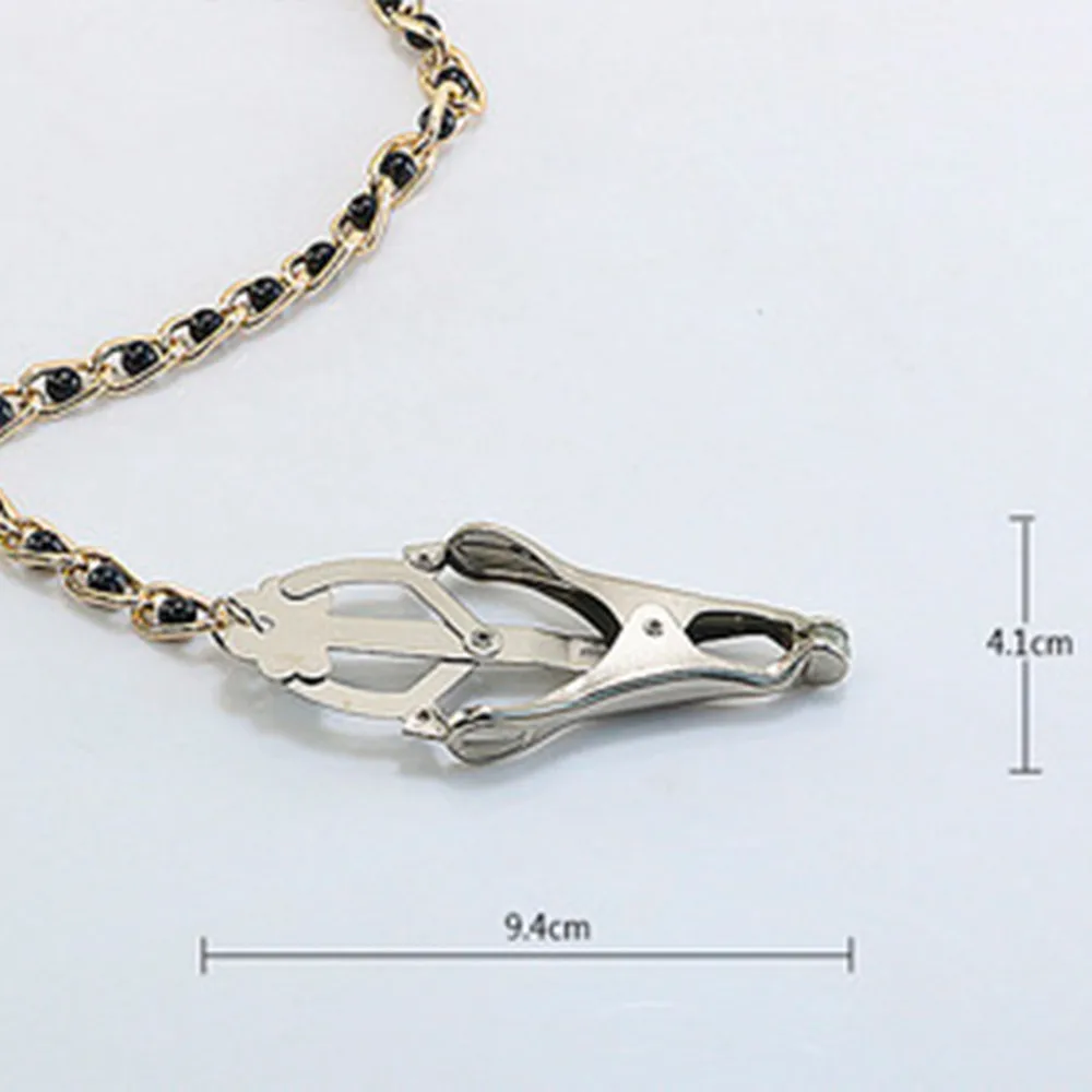 1 шт. 3 Head зажимы для сосков цепь секс игрушка женщин Зажимы длинная грудь клитор