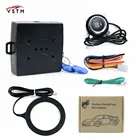 Автомобильная сигнализация, противоугонная система с защитой кнопки запуска авто, RFID, замка зажигания, система бесключевого доступа и запуска двигателя, иммобилайзер