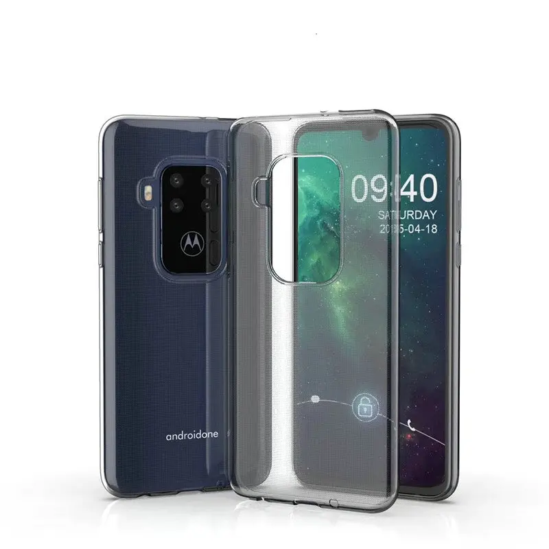 Прозрачный силиконовый чехол для Motorola One Zoom Moto Pro Power Nature мягкие чехлы телефонов&gt |