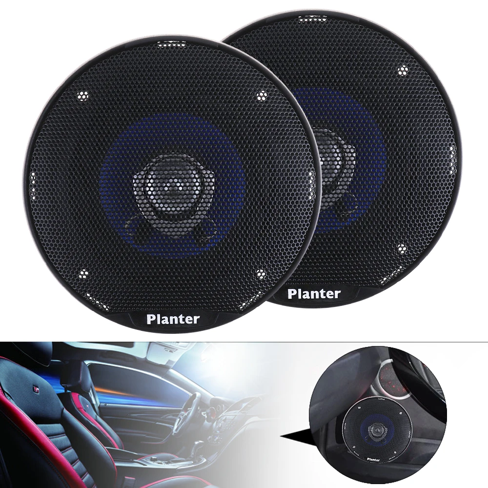 

2pcs 4 Inch 14cm 180W Car HiFi Coaxial Speaker Vehicle Door Auto Audio Music Stereo Loudspeaker Subwoofer for Car Audio System