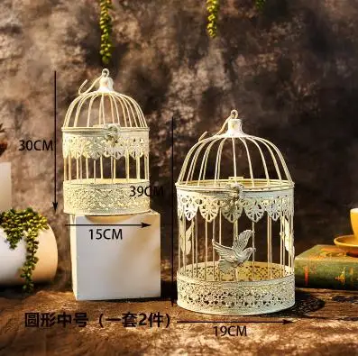 Дом на открытом воздухе подвесная декоративная клетка железная для свадебного