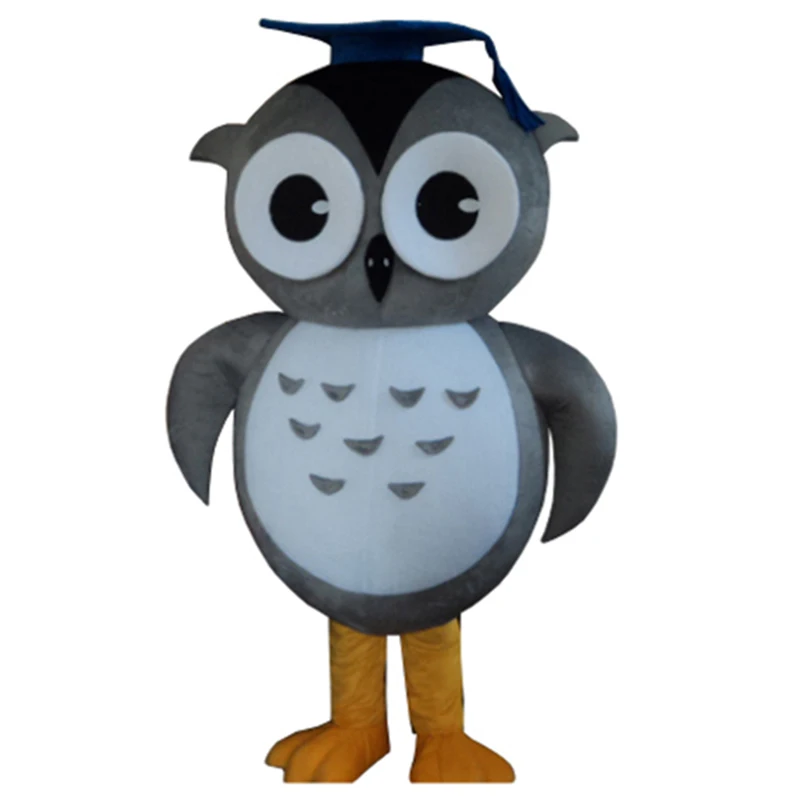 

High quality owl mascot costume adult size for Halloween party Free shipping