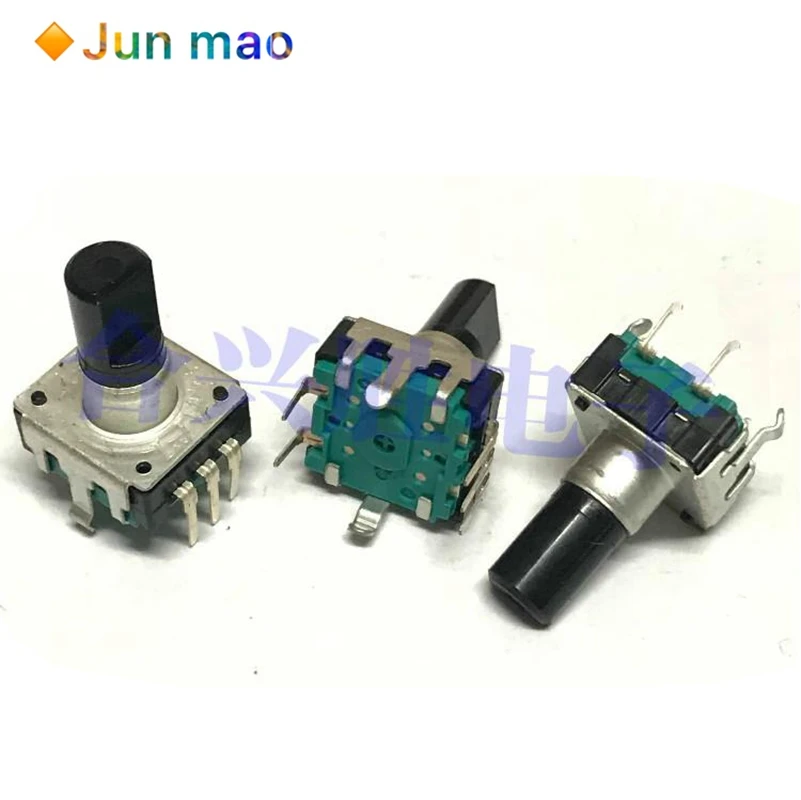 5 шт. 360 градусов Поворотный кодировщик EC12 RE12 аудио кодирование 5Pin 24 позиции с