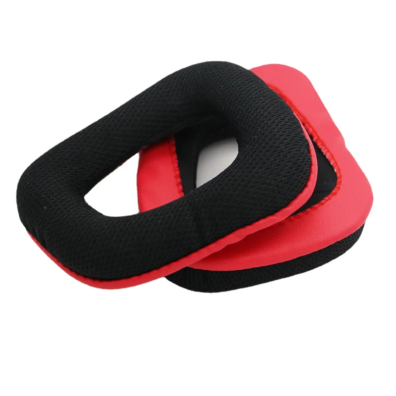 

Высококачественные амбушюры для наушников Logitech G35 G930 G430 F450, сменные амбушюры для наушников, мягкая кожаная поролоновая губка, чехол для науш...