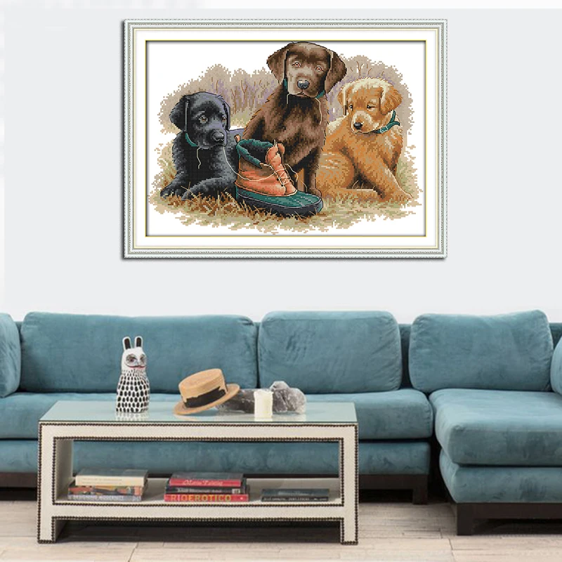 Набор для вышивки крестом Joy Sunday набор рукоделия из холста с напечатанным счетным