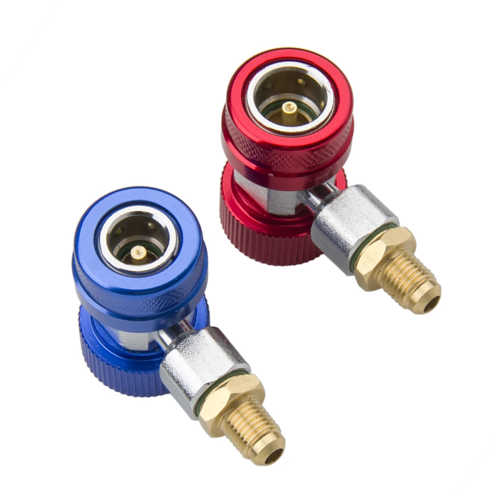 Набор шлангов с манометром R134A БЫСТРОРАЗЪЕМНАЯ муфта типа A/C высоким и низким