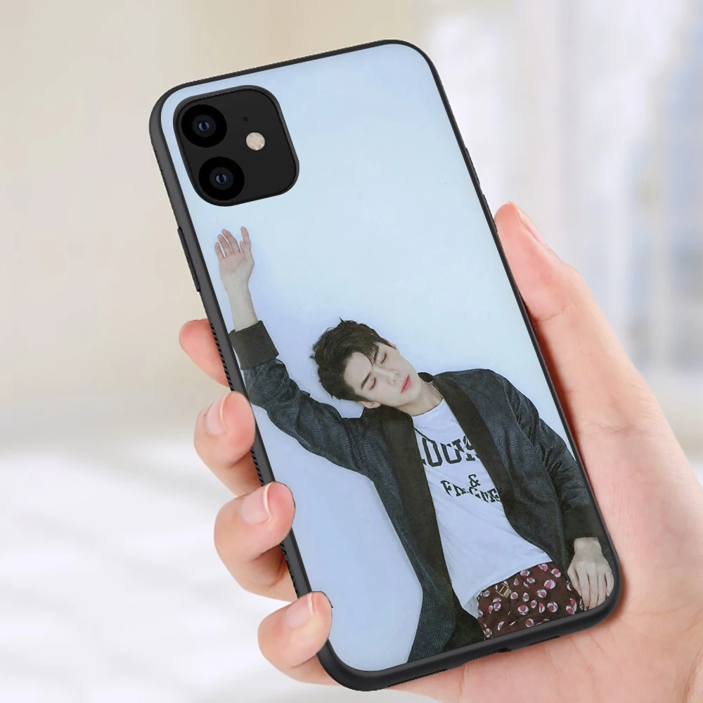 B5 EXO sehun Мягкий силиконовый чехол для телефона чехол для iPhone 5 5S SE 6 6S 7 8 plus X XR XS 11 Pro Max - Цвет: B5