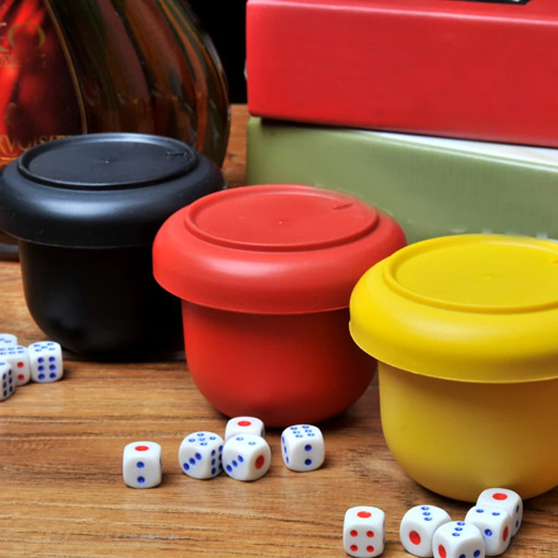 5 шт. многогранные кости и 1 Набор чашек для игры в чашка покер питьевая настольная