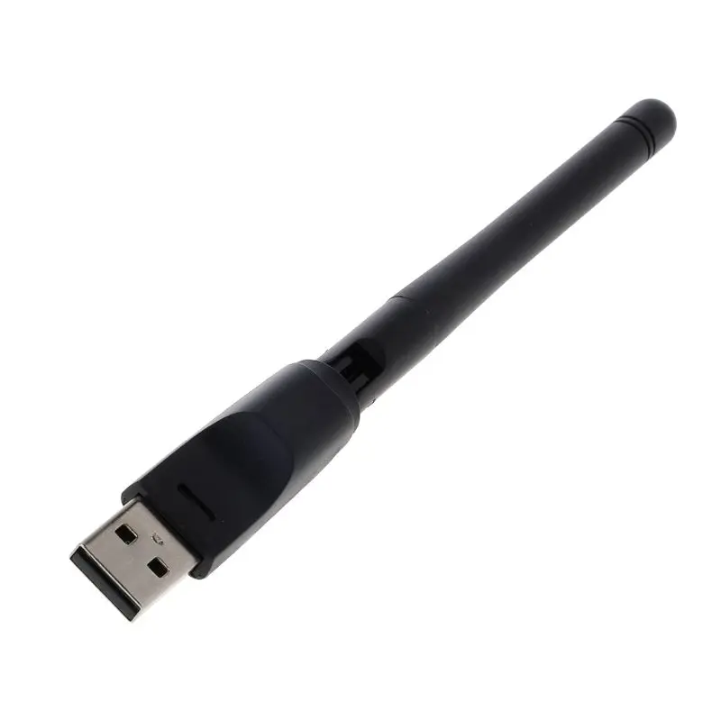 Мини USB Wifi адаптер Ralink 5370 2Dbi антенна LAN карта 802.11b/n/g Recevier для ноутбука настольного