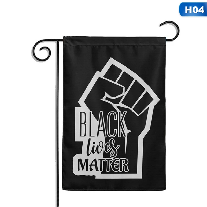 Черный LIVES MATTER I Can't BREATHE Flag ручной флаг наружный знак мира Знак справедливости