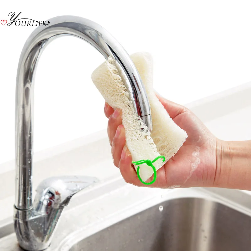 Кухонная Чистящая Щетка OYOURLIFE из натуральной люфы посуда чаша горшок очистка