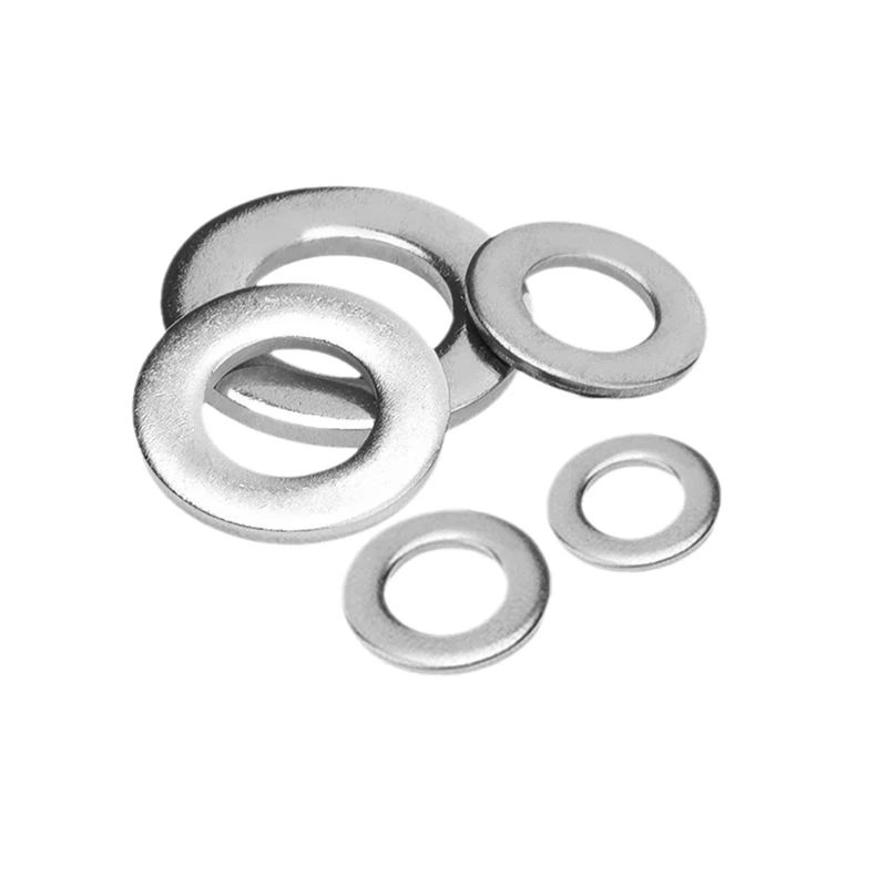 Прокладка шайбы из нержавеющей стали для винтов и болтов M1.6 M2 304