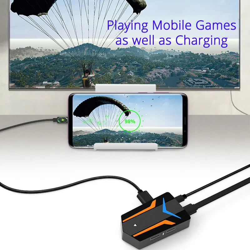 Игровой контроллер PUBG для мобильных устройств 4K USB HDMI хаб адаптер телефонов на IOS