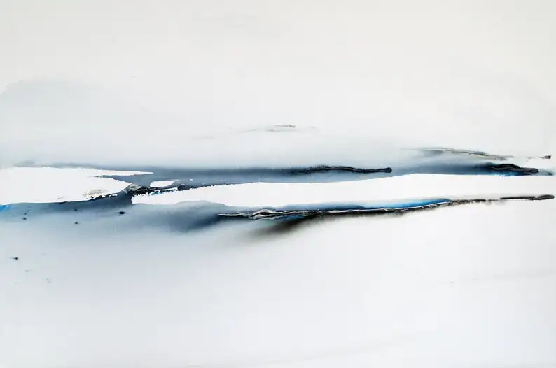 

big Original Abstract Landscape painting Large Minimalist Modern landscape Neutral abstract Extra Large Handmade oil painting