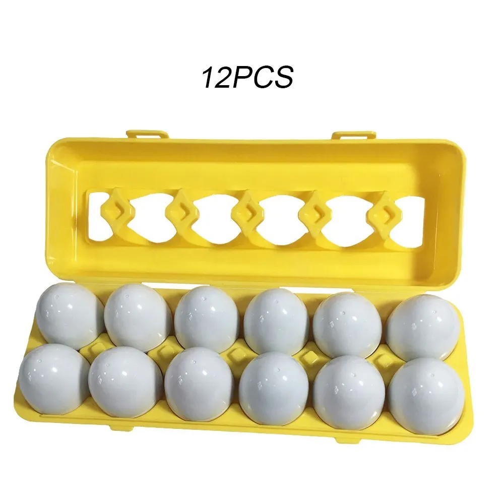 

Children Educational Toys Egg Matching Pairing Wisdom Smart Egg Capsule Color Shape Recognize Blocks