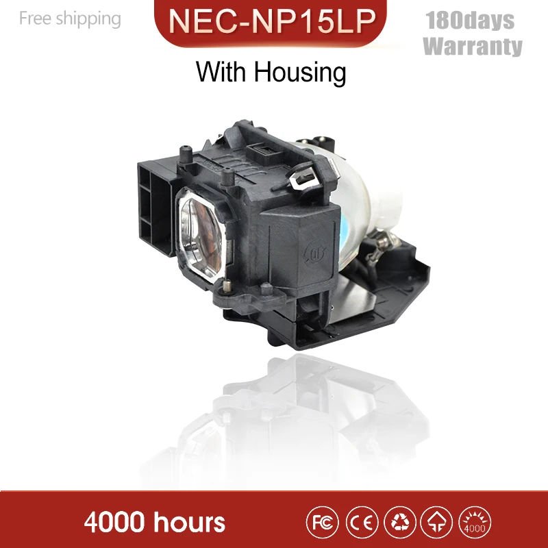 

Projector Lamp Bulb NP15LP For NEC M260X M260W M300X M300XG M311X M260XS M230X M271W M271X Original Lamp With Housing