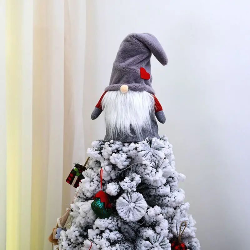 

Christmas Tree Top Star Doll Plush Doll Family Christmas Decoration Xmas Ornament Christmas Accessories