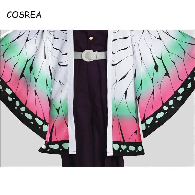 Кимоно для косплея камадо незуко из сериала рассекающий демонов костюм шинобу