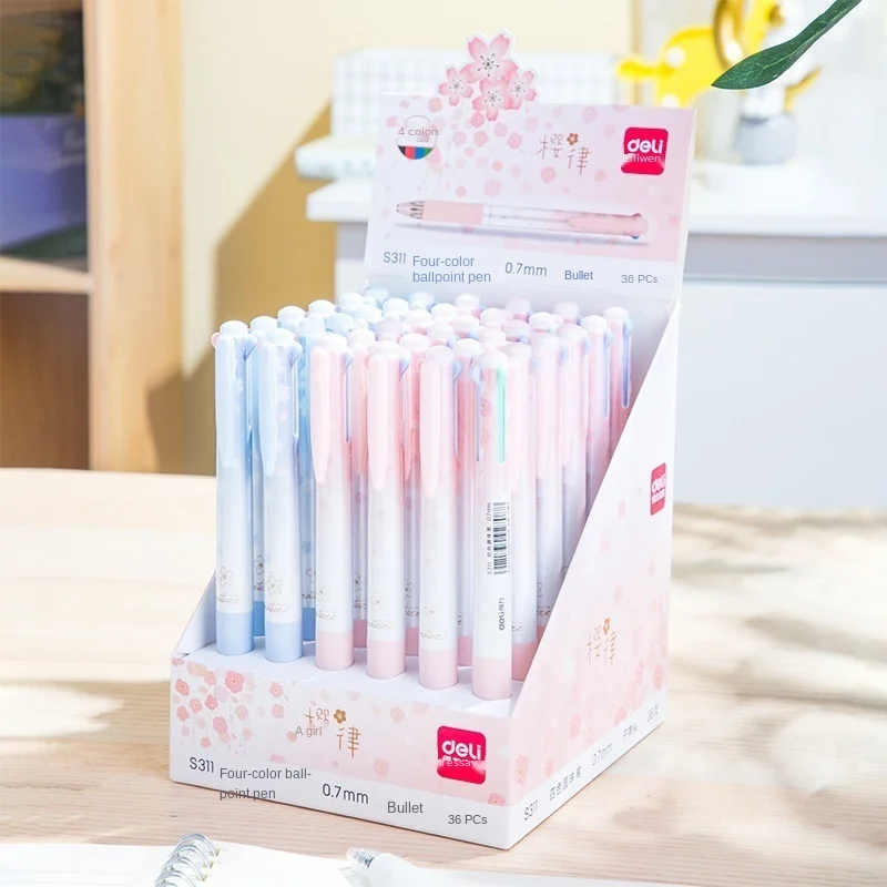 2 шт. для кулинарно деликатесной продукции s311 Тип пуш ап с 4 мя цветами шариковая