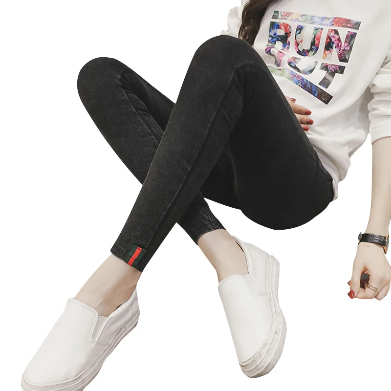 Одежда для беременных женщин 2021 весенние ковбойские брюки эластичная сила