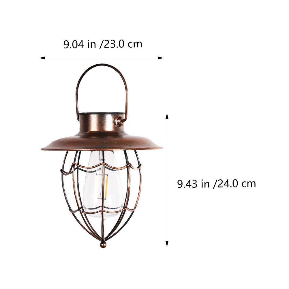 

Warm Solar Hanging Lamp Outdoor LED Hanging Lights Courtyard Solar LED Lamp European Style Garden Ornaments Lawn Lamp