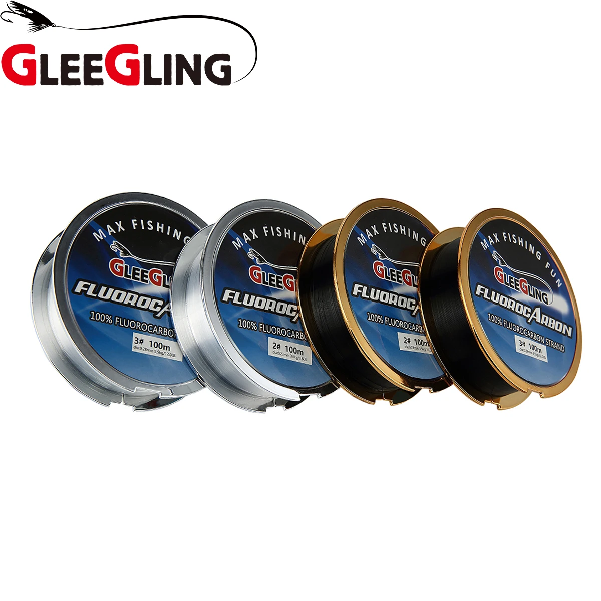 GLEEGLING фторуглеродная леска fil de peche нейлон 100 м linha pesca рыболовная леска|Рыболовные
