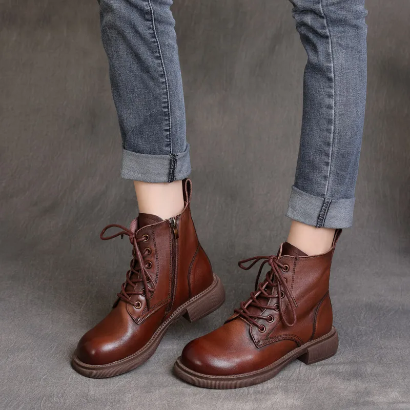 

Модные женские ботинки, женская обувь на плоской резиновой подошве, удобные женские ботинки нового дизайна, Повседневная Праздничная обувь