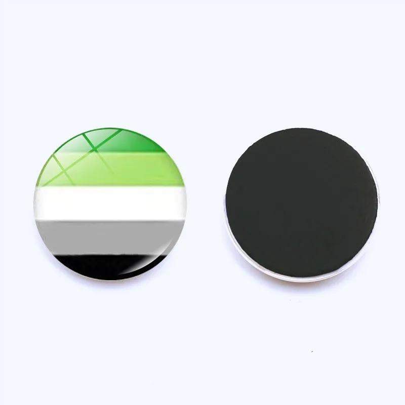 ЛГБТ значок с радужным флагом круглые иконы для геев лесбиянок транссексуалов