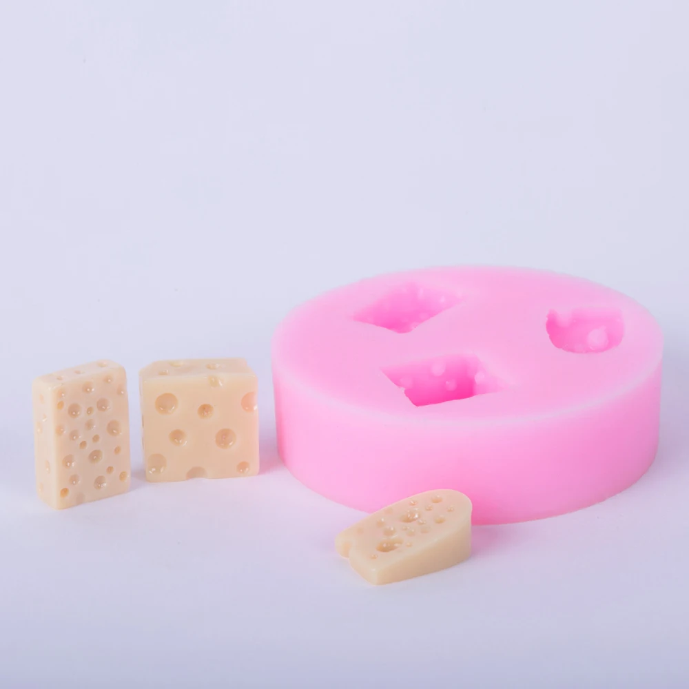 YF072 сыр силиконовая форма для десерта миниатюрная пищевая Полимерная глина-смола