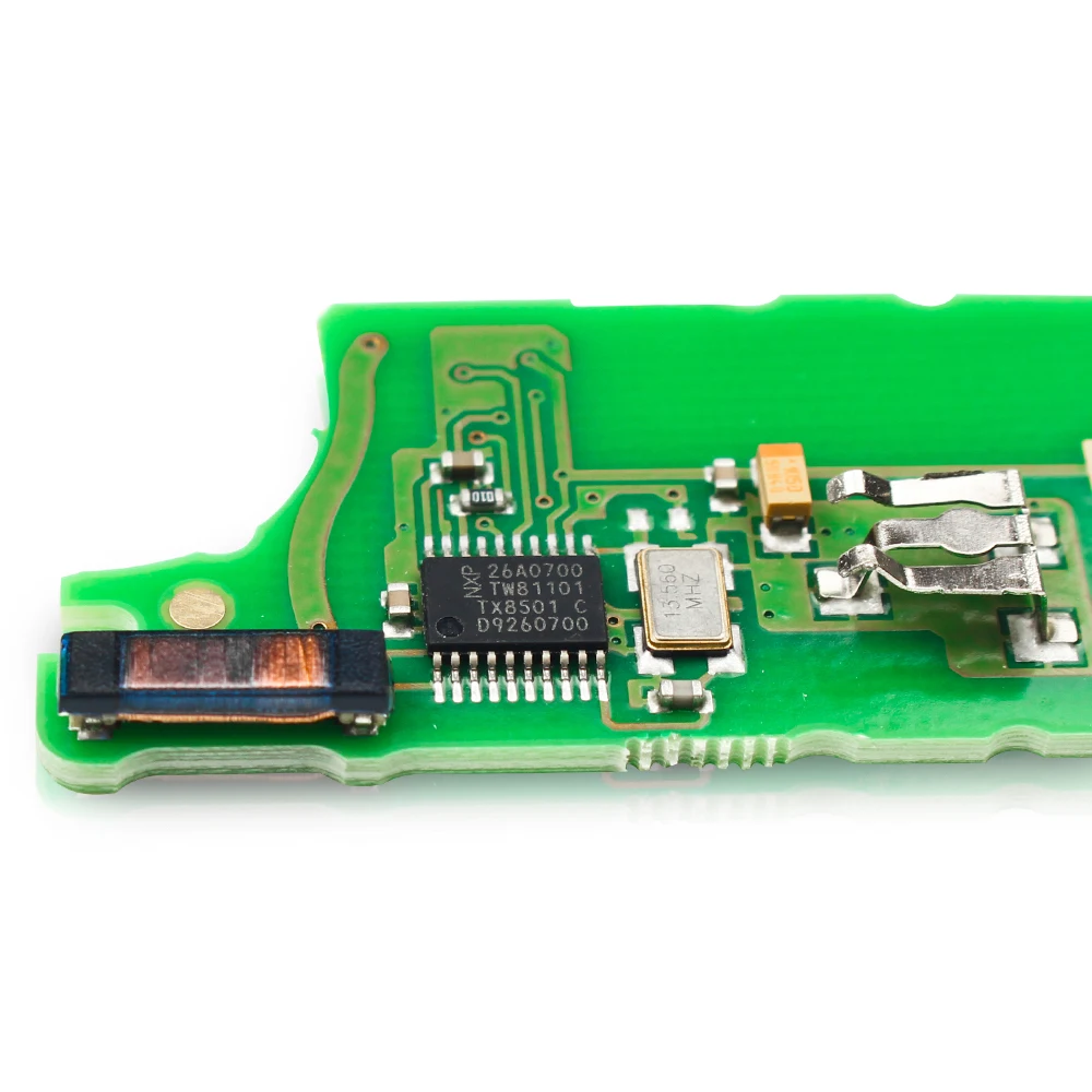 KEYYOU CE0236 433 МГц 3 кнопки с дистанционным управлением электронная печатная плата