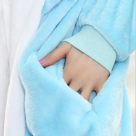 HKSNG/Пижама кигуруми с изображением животных серого и синего цвета пижама слона