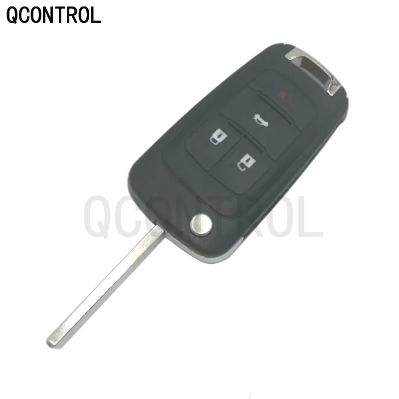 QCONTROL 2/3/4 кнопки 433 МГц автомобиль дистанционного ключа DIY для OPEL/VAUXHALL Corsa E Astra J Insignia Zafira C 2009