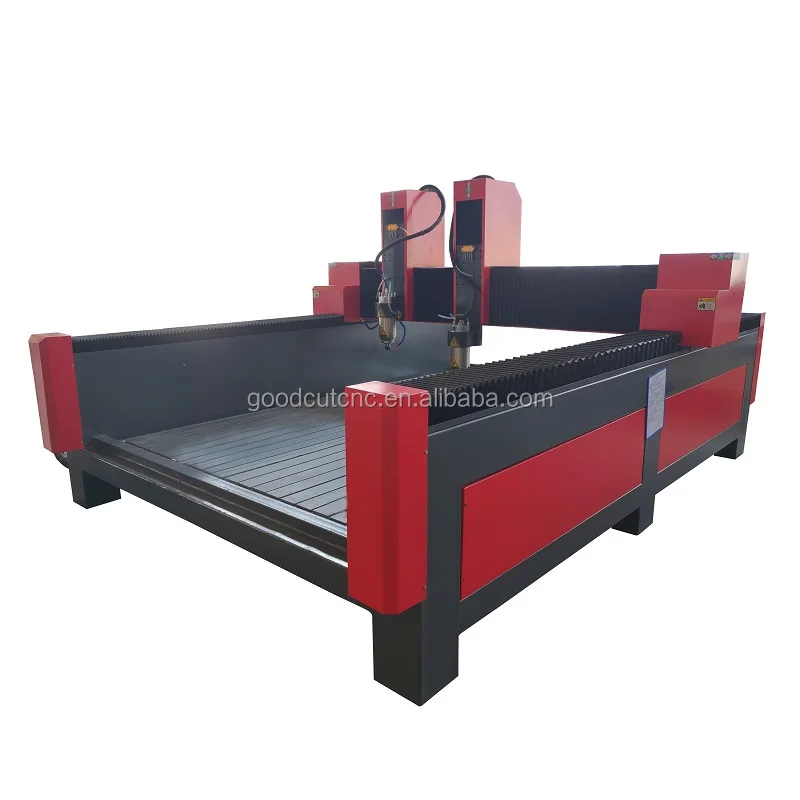 

Independent double head GC1325 cnc stone for carving the epitaph stone decoration kitchen furniture