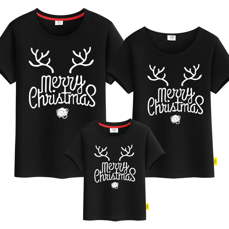 Подростковые рождественские одинаковые комплекты для пар одежда папы и сына