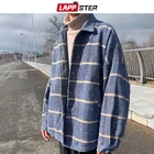 Тренчкот мужской в клетку, 3 цвета, Y2k