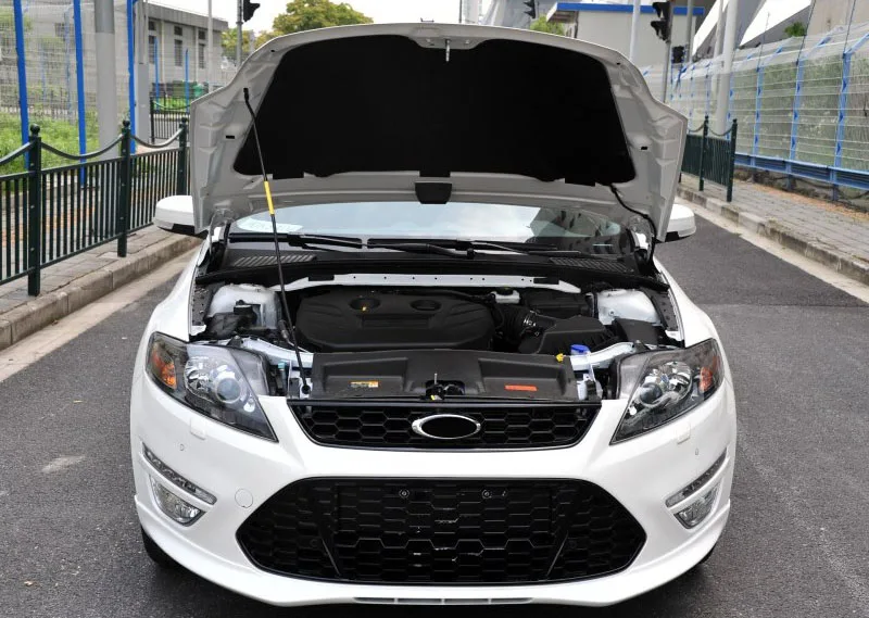 Решетчатый гриль с черной подсветкой для Ford Mondeo Fusion 2011 2012 высококачественный 2