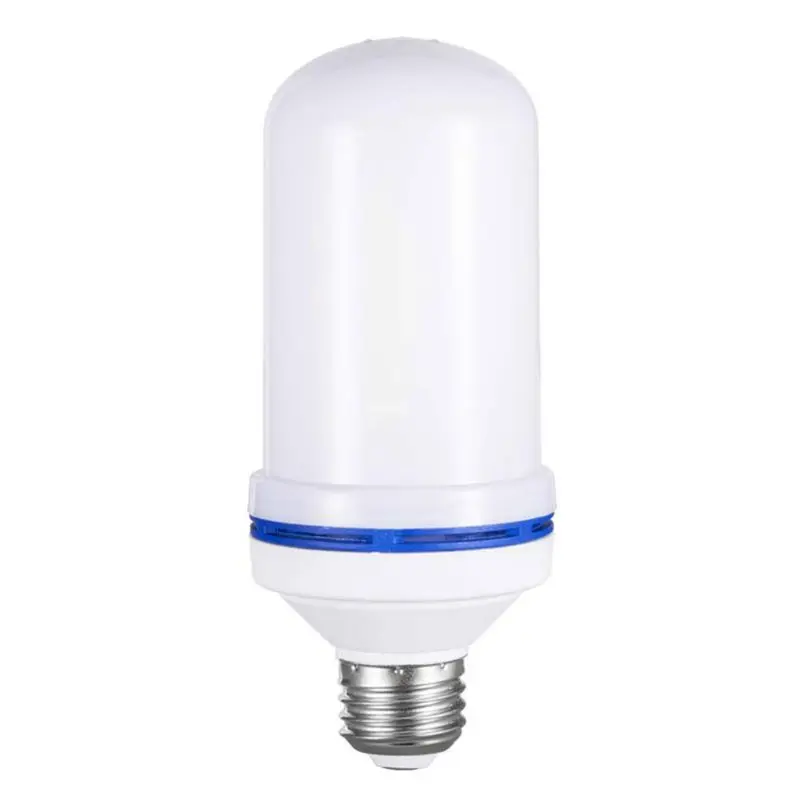 

H7JB LED Flame Effect Light Bulb - 4 Modes with Upside Down Effect - E26 Base LED Bulb - Flame Bulbs for Halloween Decorations