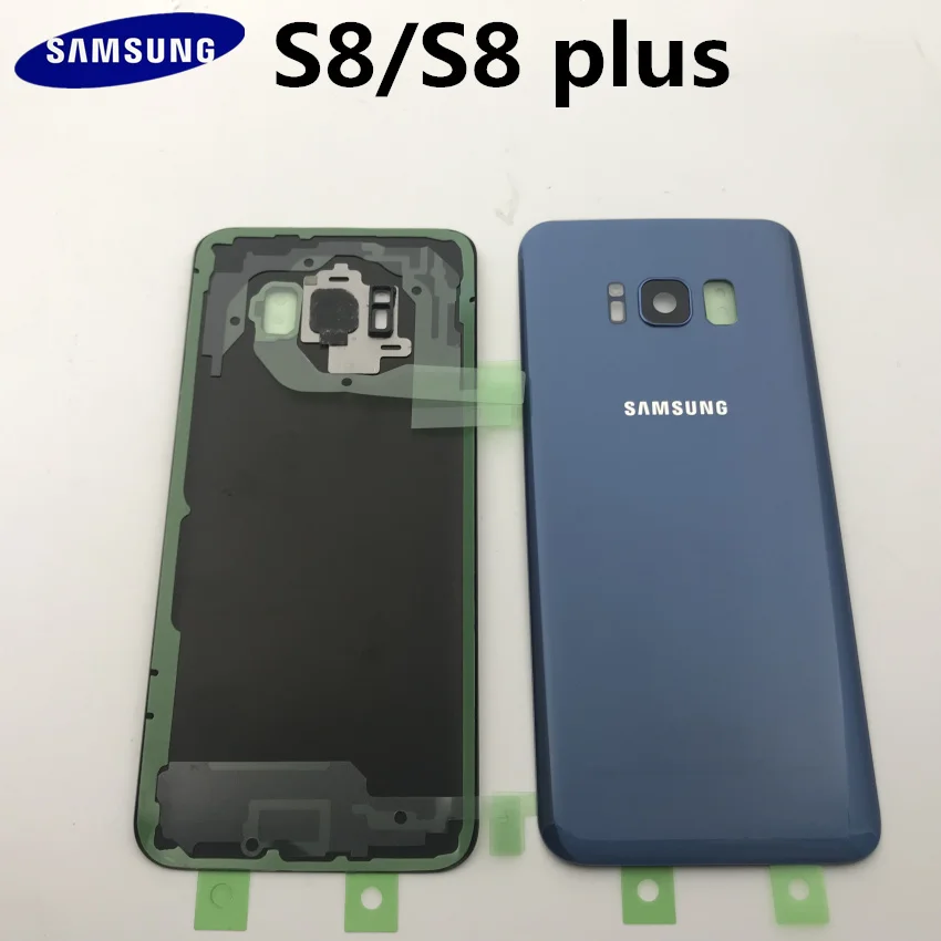 10 шт. оригинальная задняя крышка для аккумулятора Задняя стеклянная SAMSUNG Galaxy S8/S8