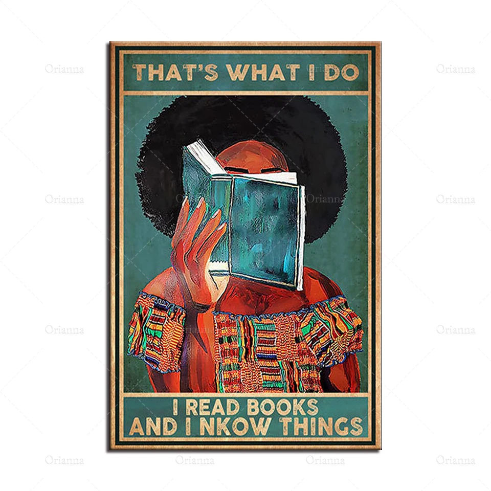 Вот что я делаю читаю книги и знаю вещи плакаты Художественная печать