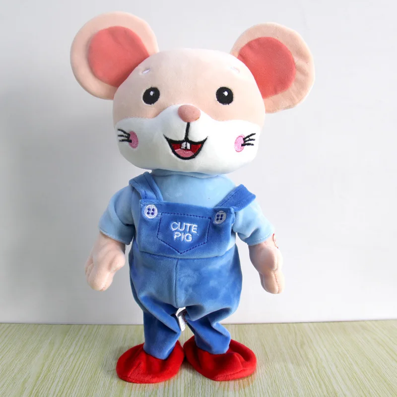 Детские электрические плюшевые детские животные могут петь и танцевать ходить