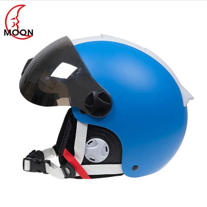 Лыжный шлем MOON 2019 для сноуборда цельноформованный мужчин и женщин открытый