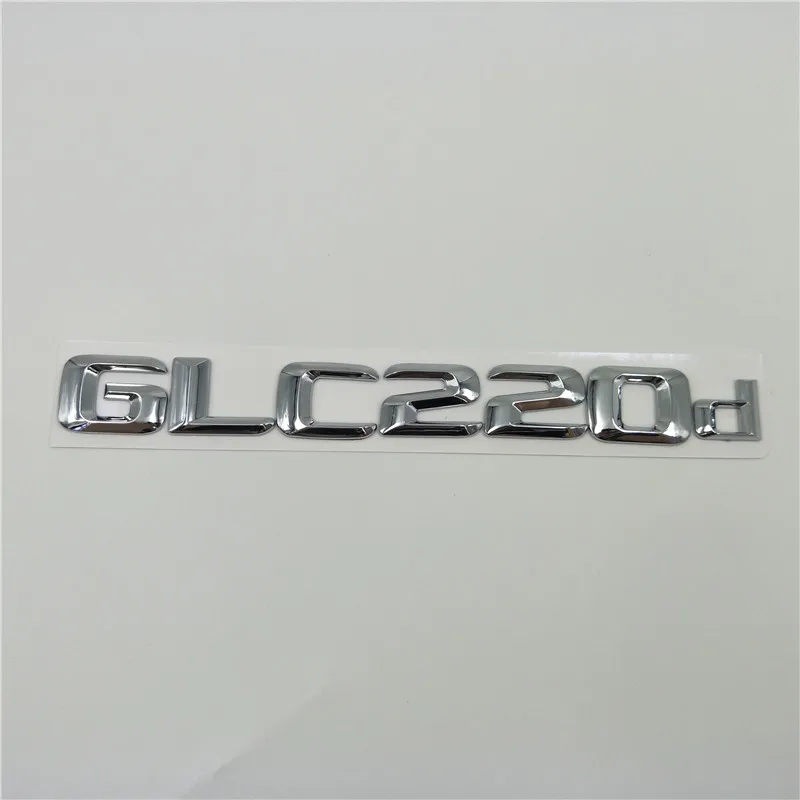 For Mercedes Benz AMG Cla CLA180d CLS180d GLA180d GLC220d GLA220d GLA250d Rear Tail Back Emblem Logo Auto Decals | Автомобили и