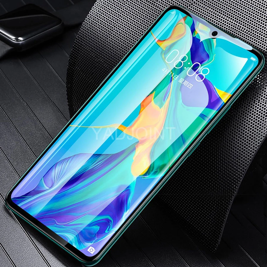 6D полное клеевое покрытие из закаленного стекла для Huawei P20 Pro P30 Lite Mate 20 Nova 4e 4 3 3i P